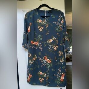 Banana republic floral shift dress - size 8 NWT